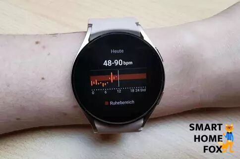 montre connectee samsung galaxy watch 4 rythme cardiaque